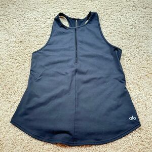 $88 ALO YOGA sexy tops black sz L